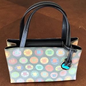 Mini Dooney and Bourke bag   Medallion patrern